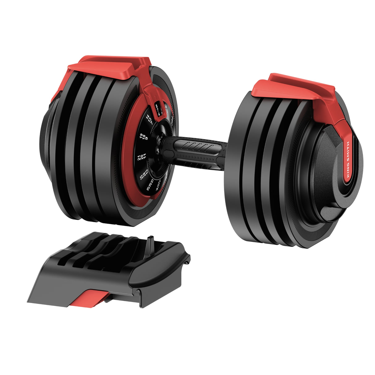 24 KG Adjustable Dumbbell, Barbell, and Kettlebell Set