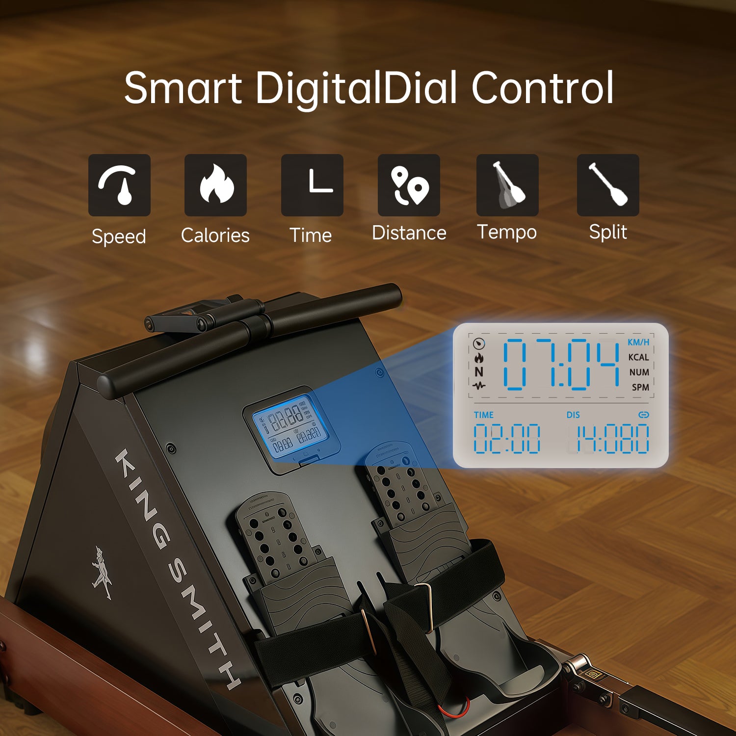 WR20 Foldable Water Rowing Machine