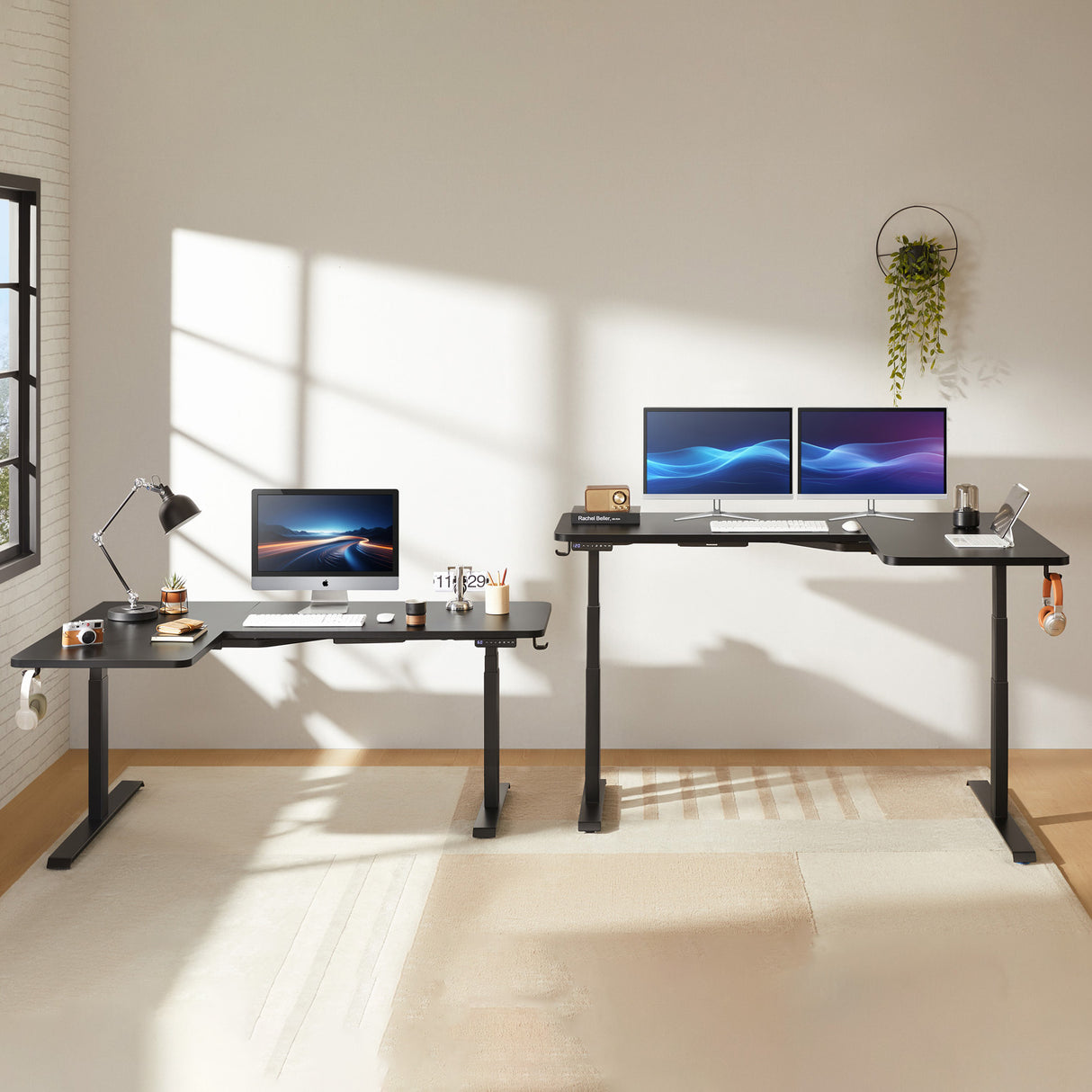 WalkingPad L Shaped Standing Desk