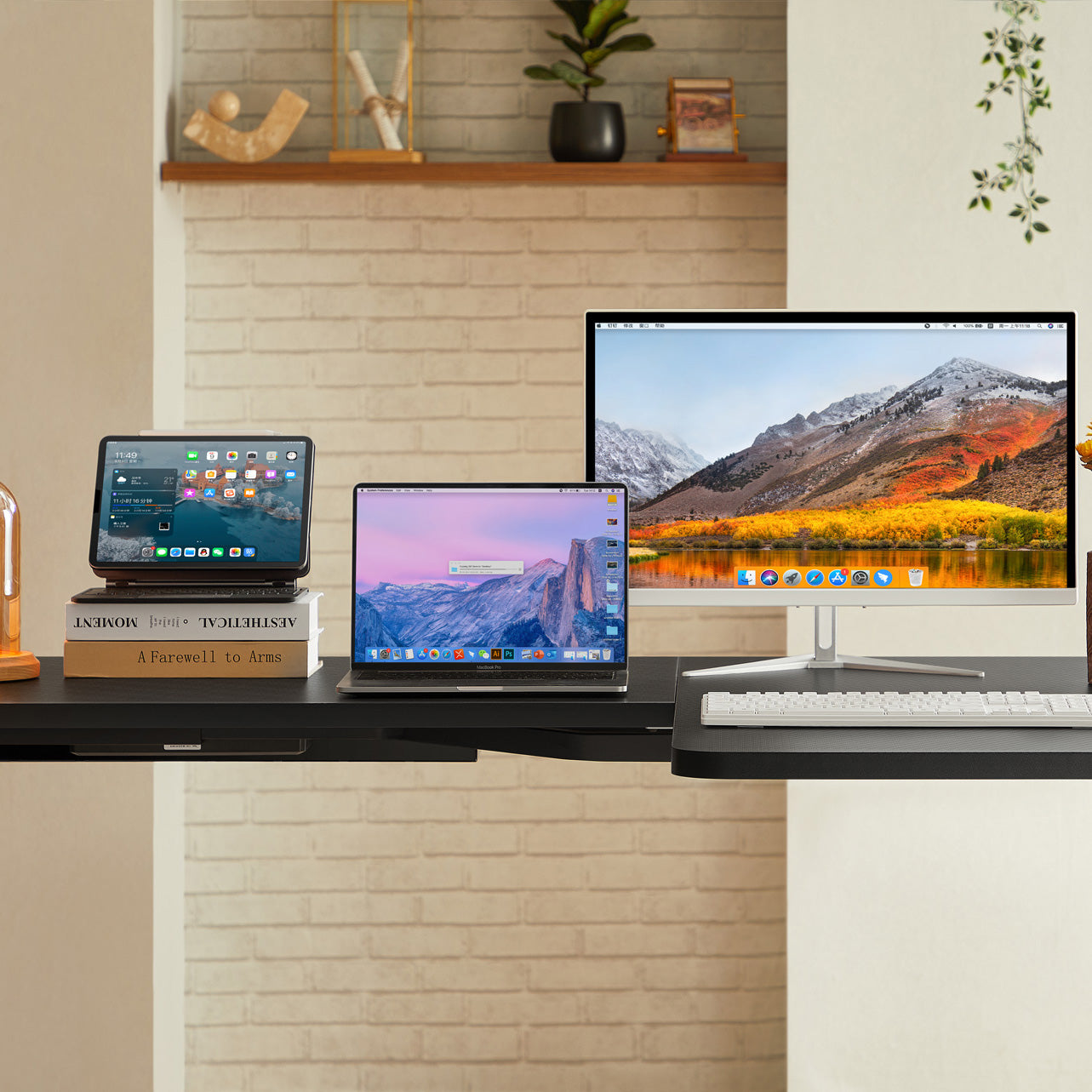 WalkingPad L Shaped Standing Desk