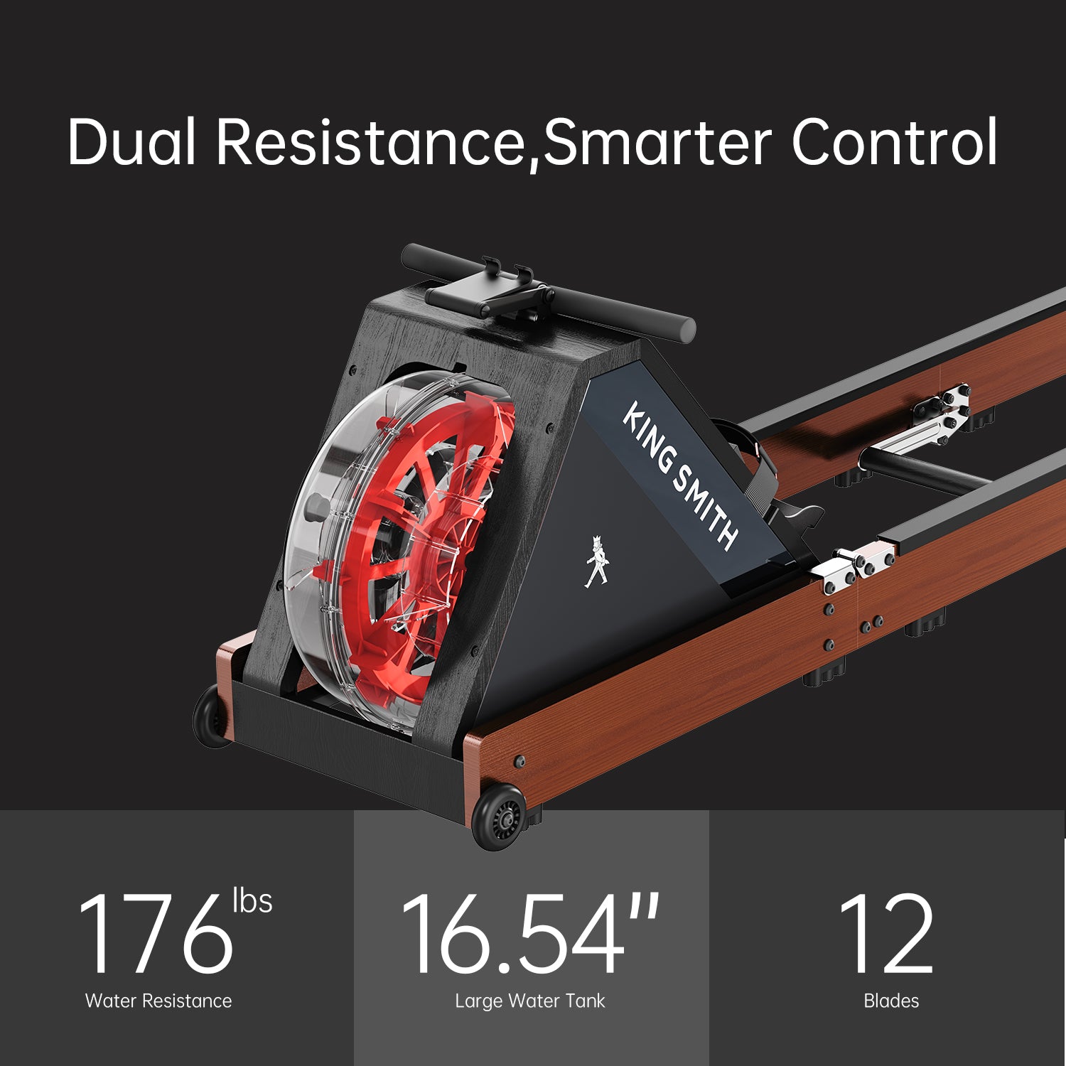 WR20 Foldable Water Rowing Machine