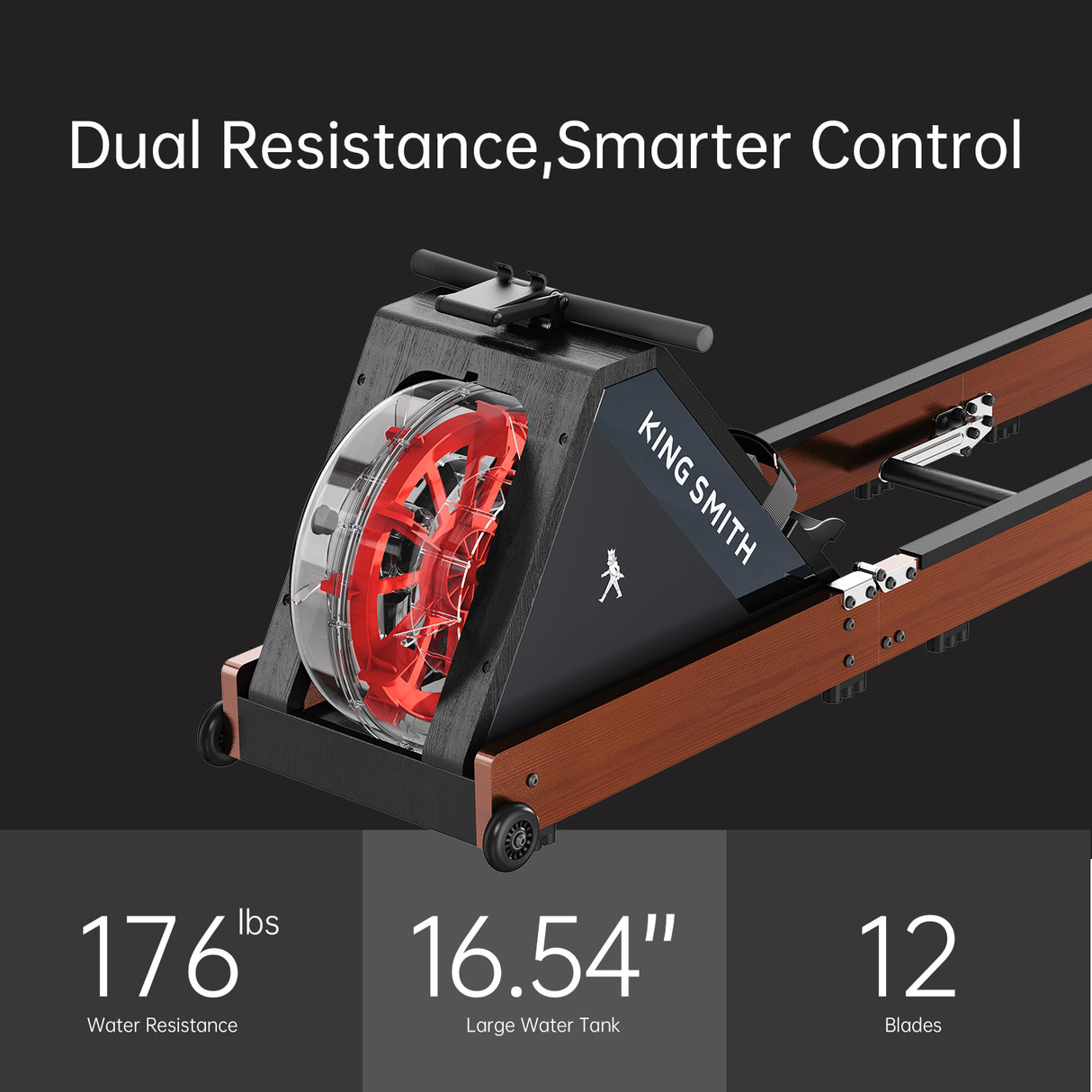 WR20 Foldable Water Rowing Machine