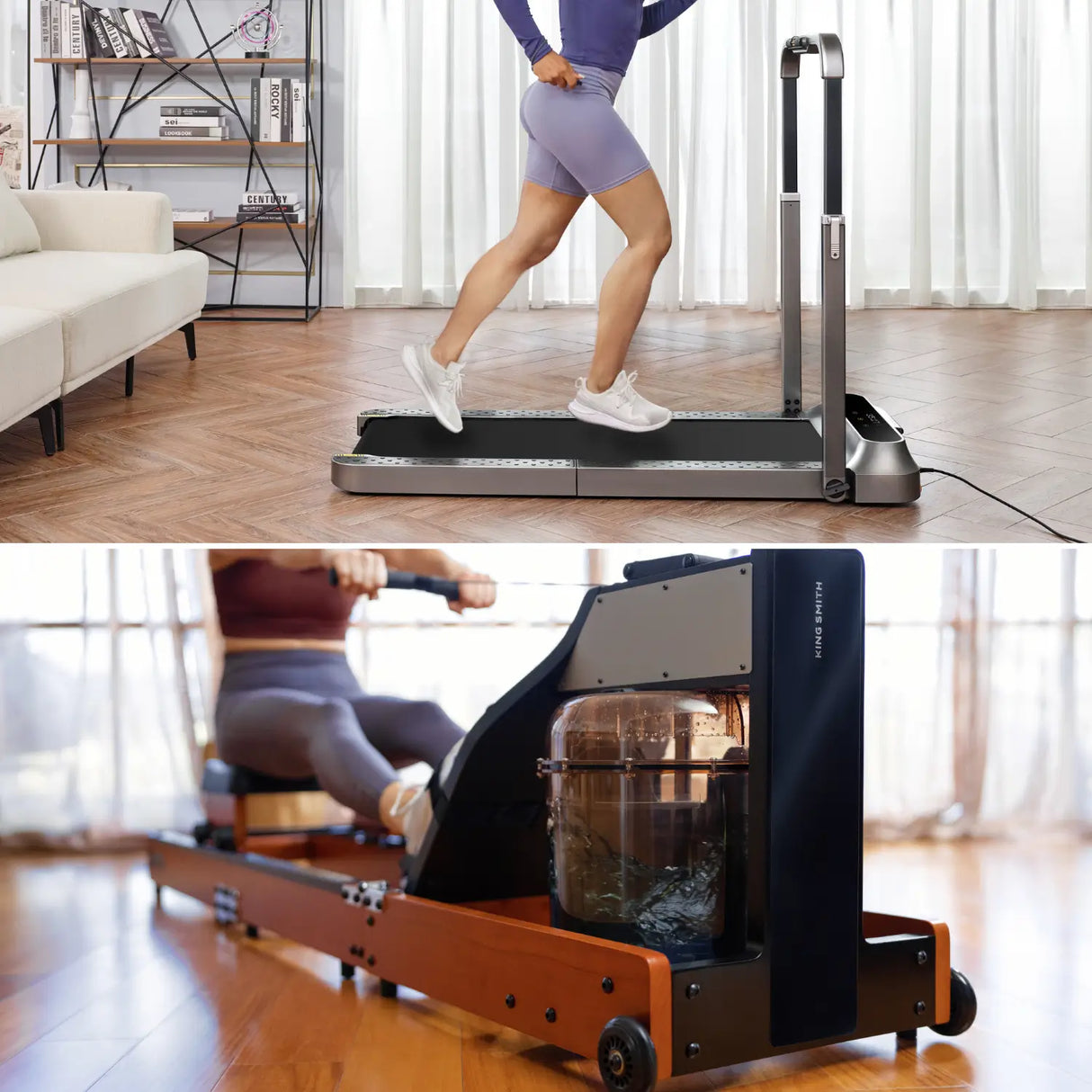 Cardio Suite - WalkingPad R2 & Rower WR1