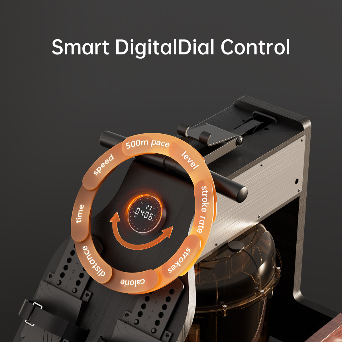 WM10 Foldable Water & Magnetic Rowing Machine