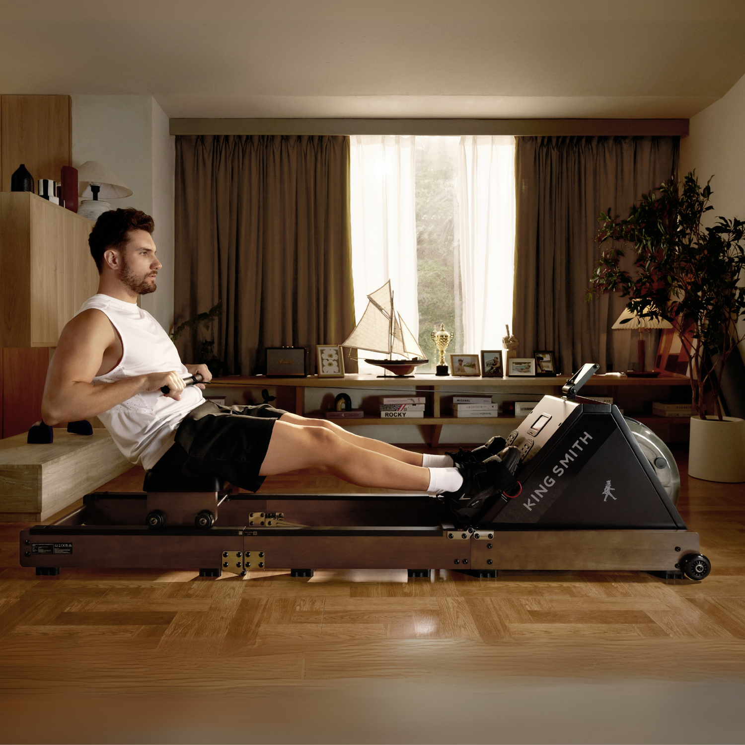 WR20 Foldable Water Rowing Machine
