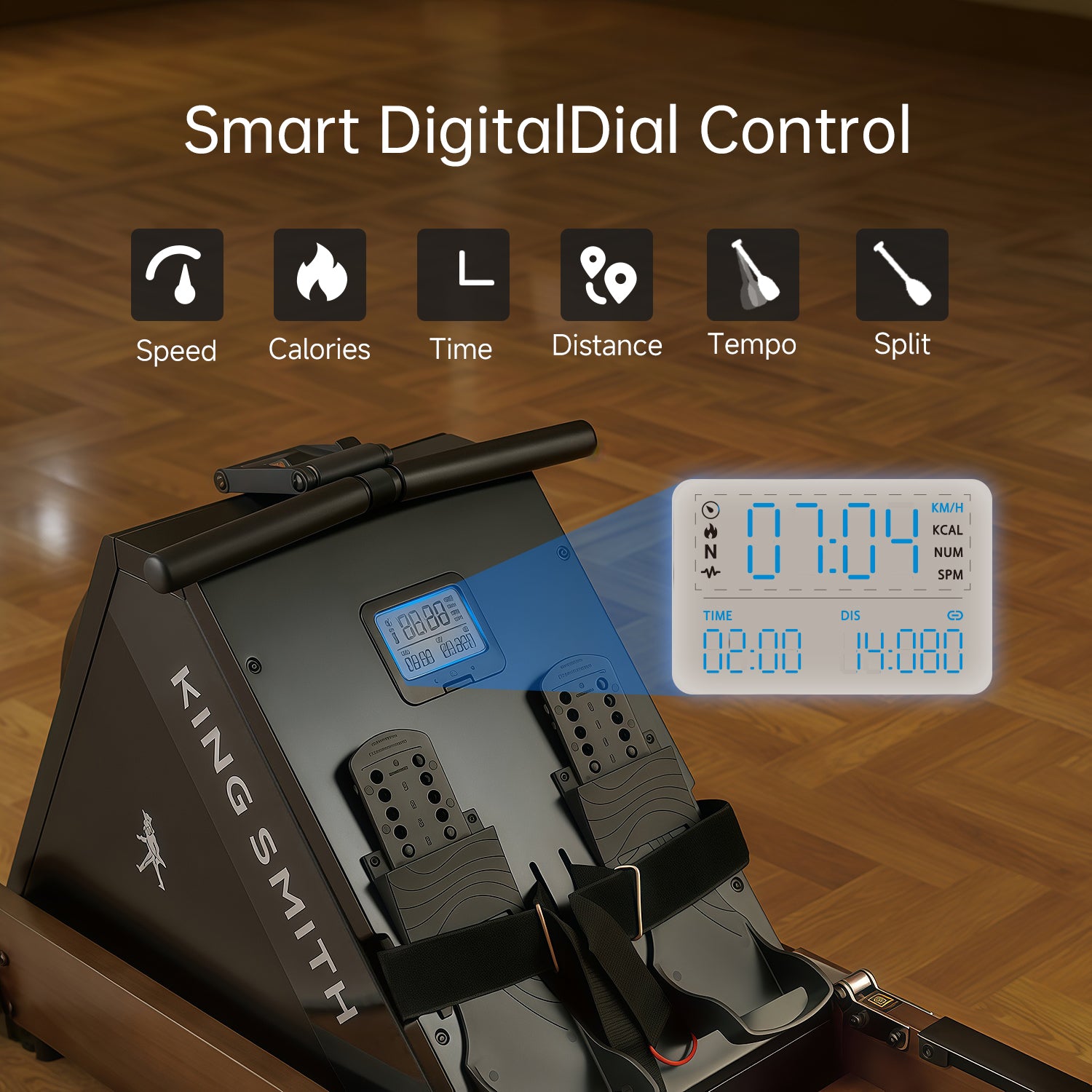 WR20 Foldable Water Rowing Machine