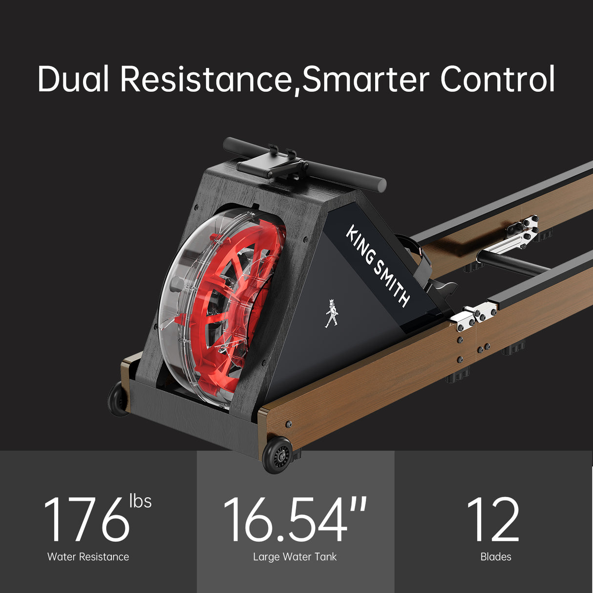 WR20 Foldable Water Rowing Machine