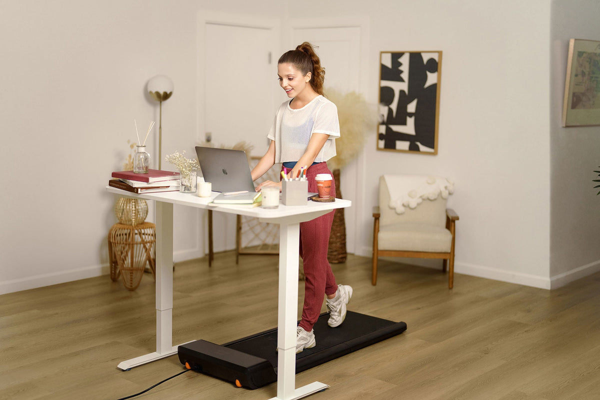 Adjusting speed on a WalkingPad treadmill