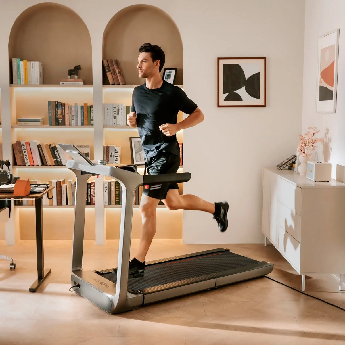 Correct treadmill walking form