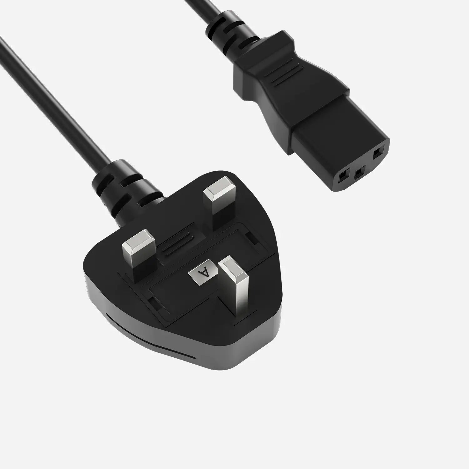Diagonal view of the WalkingPad UK power cable