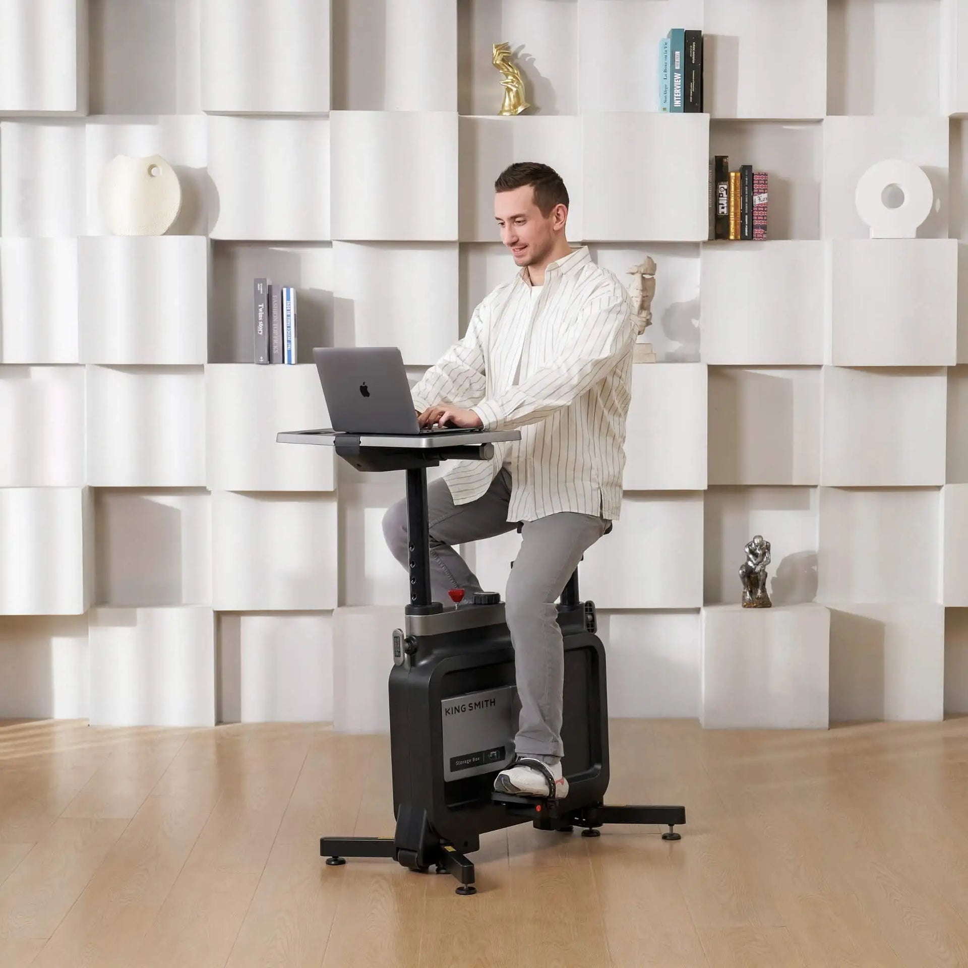 W1B 3 1 Foldable Exercise Bike Under Desk Bike