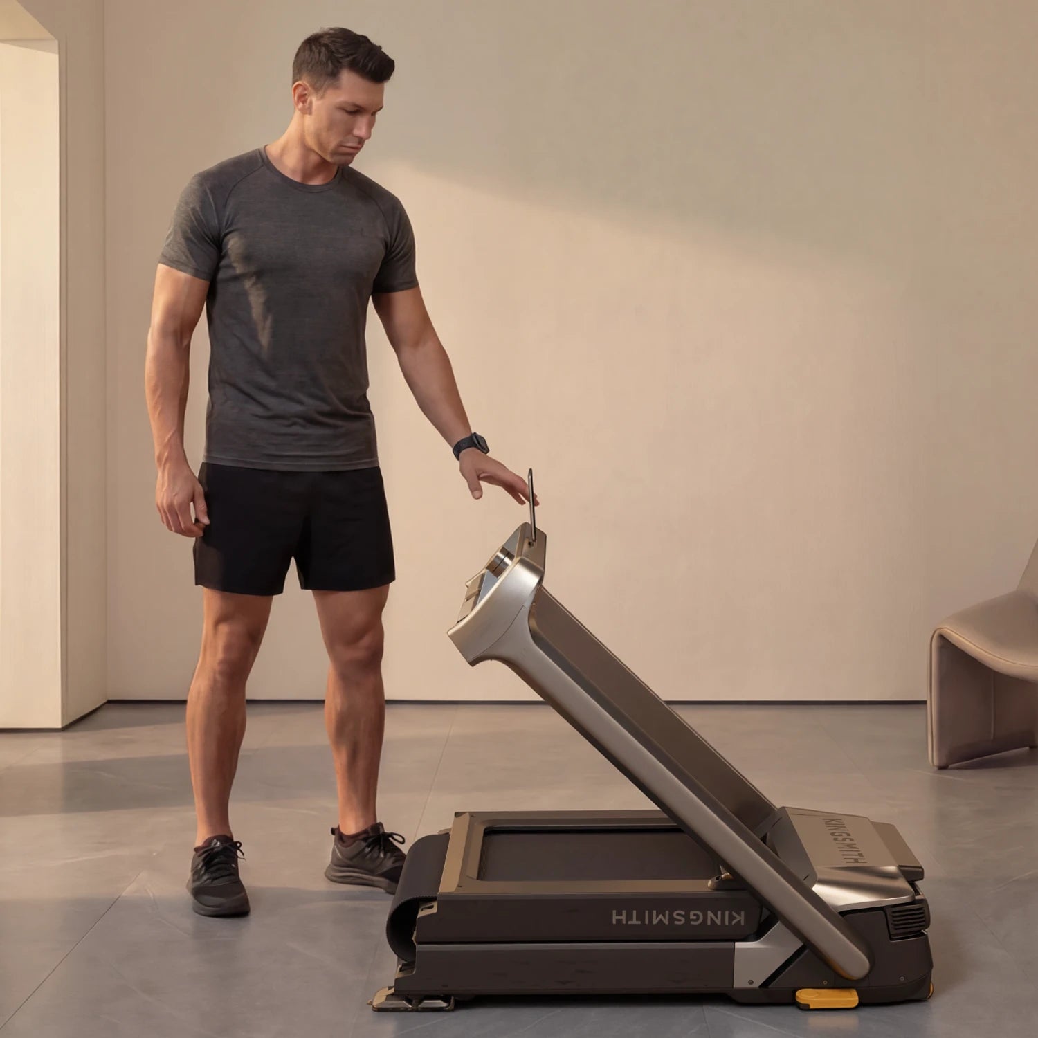 WalkingPad G5i rising to incline