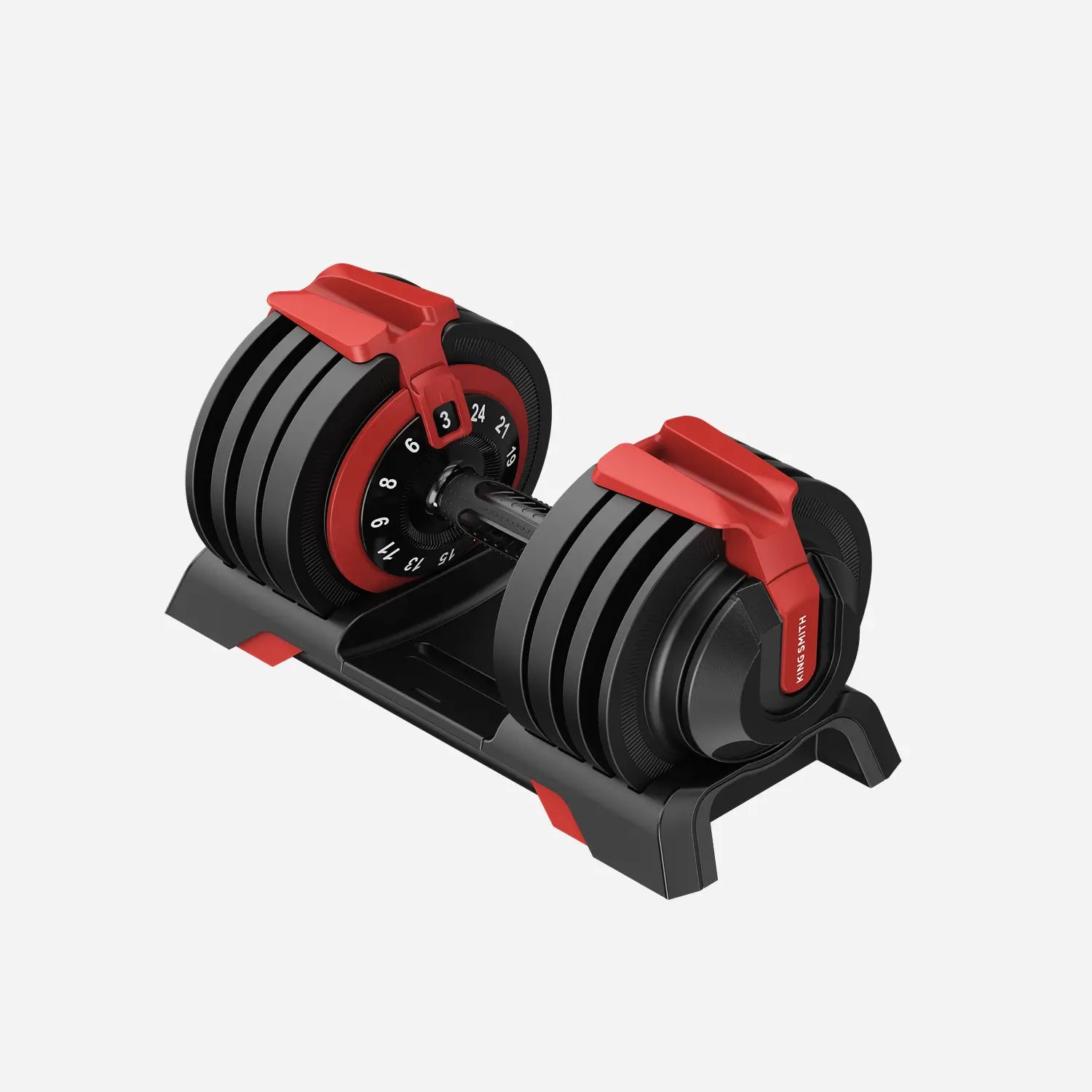 24 KG Adjustable Dumbbell, Barbell, and Kettlebell Set