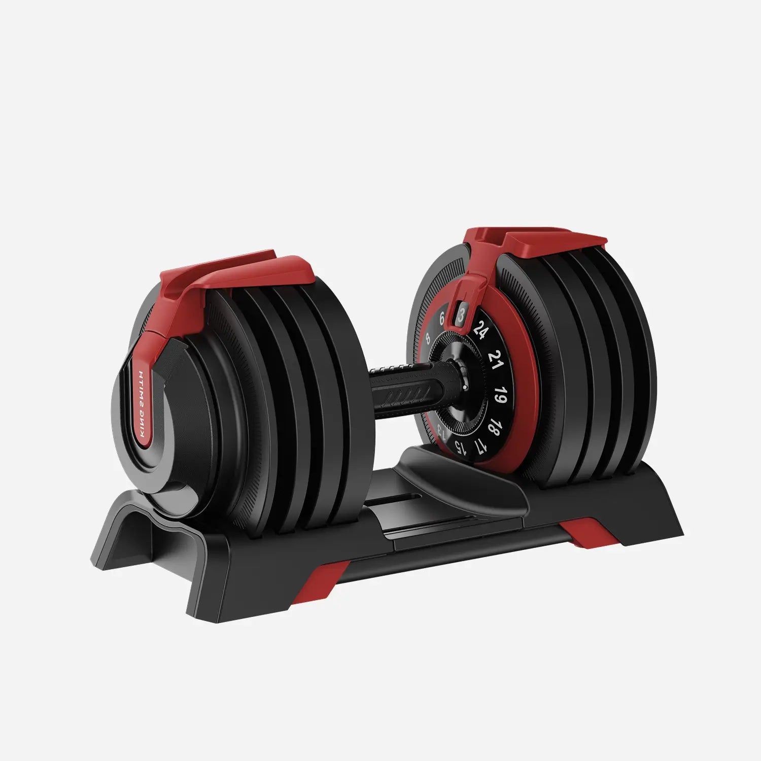 24 KG Adjustable Dumbbell, Barbell, and Kettlebell Set
