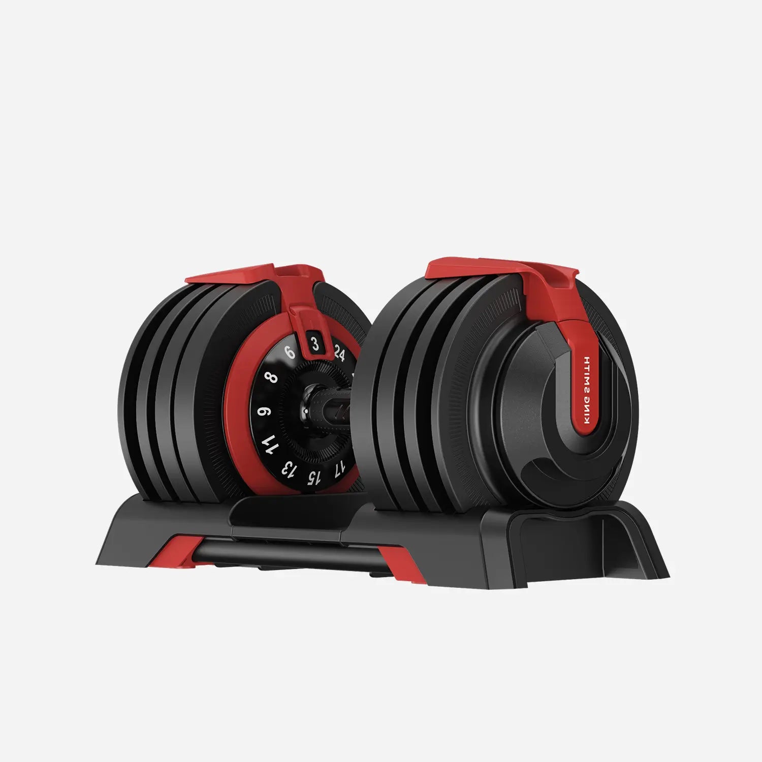 24 KG Adjustable Dumbbell, Barbell, and Kettlebell Set