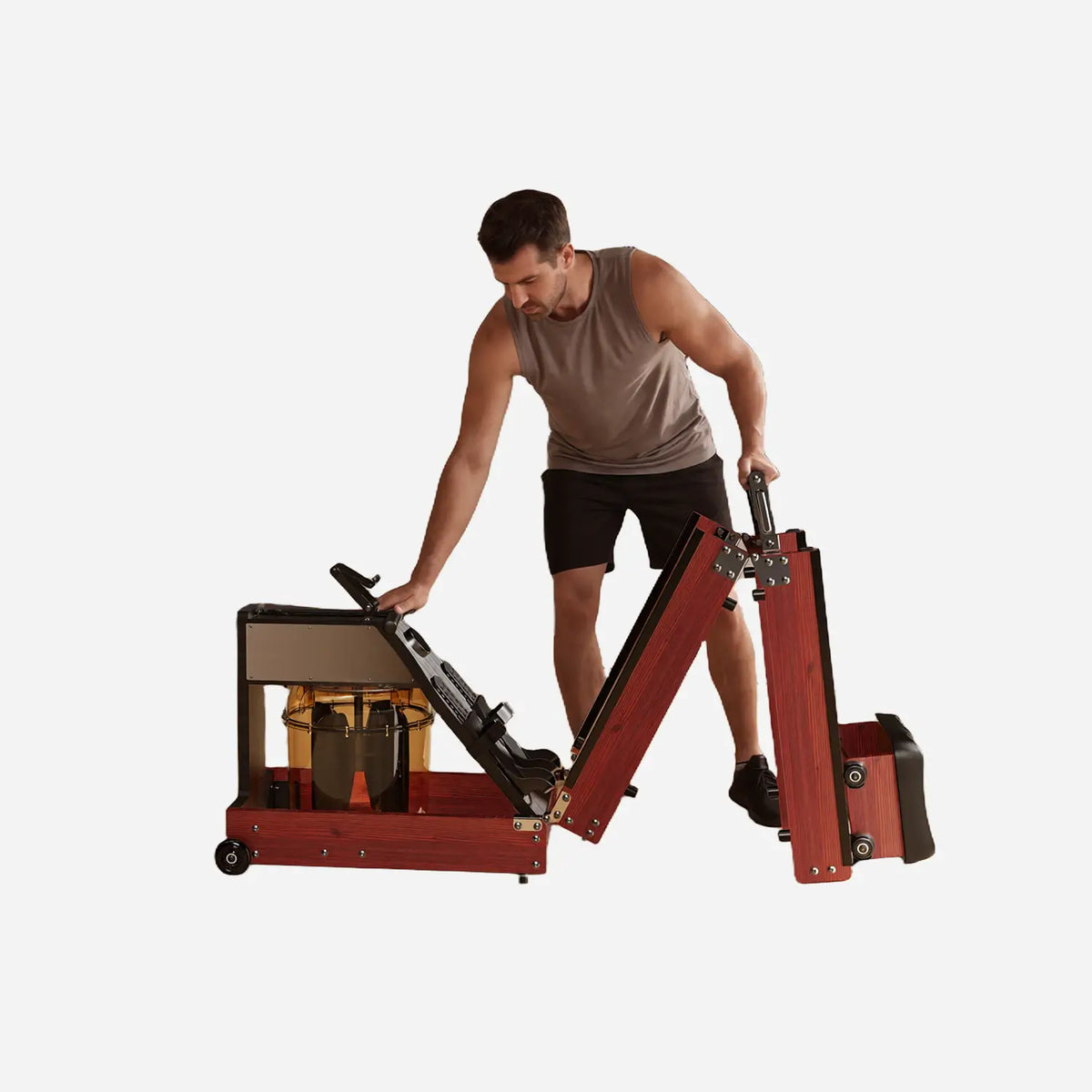 WM10 Pro TriFold Water-Magnetic Rower