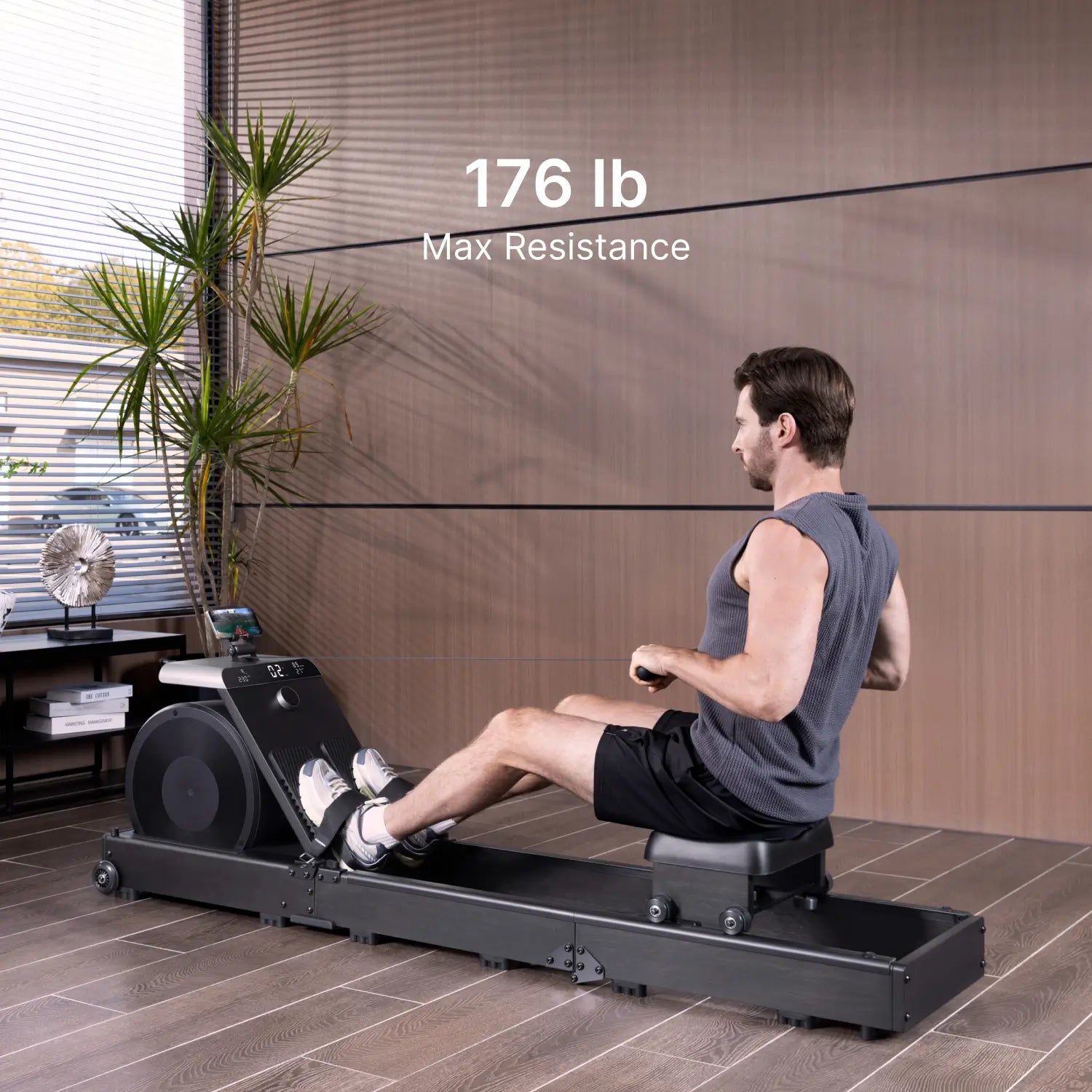 WM20 Tri-fold Water & Magnetic Rowing Machine