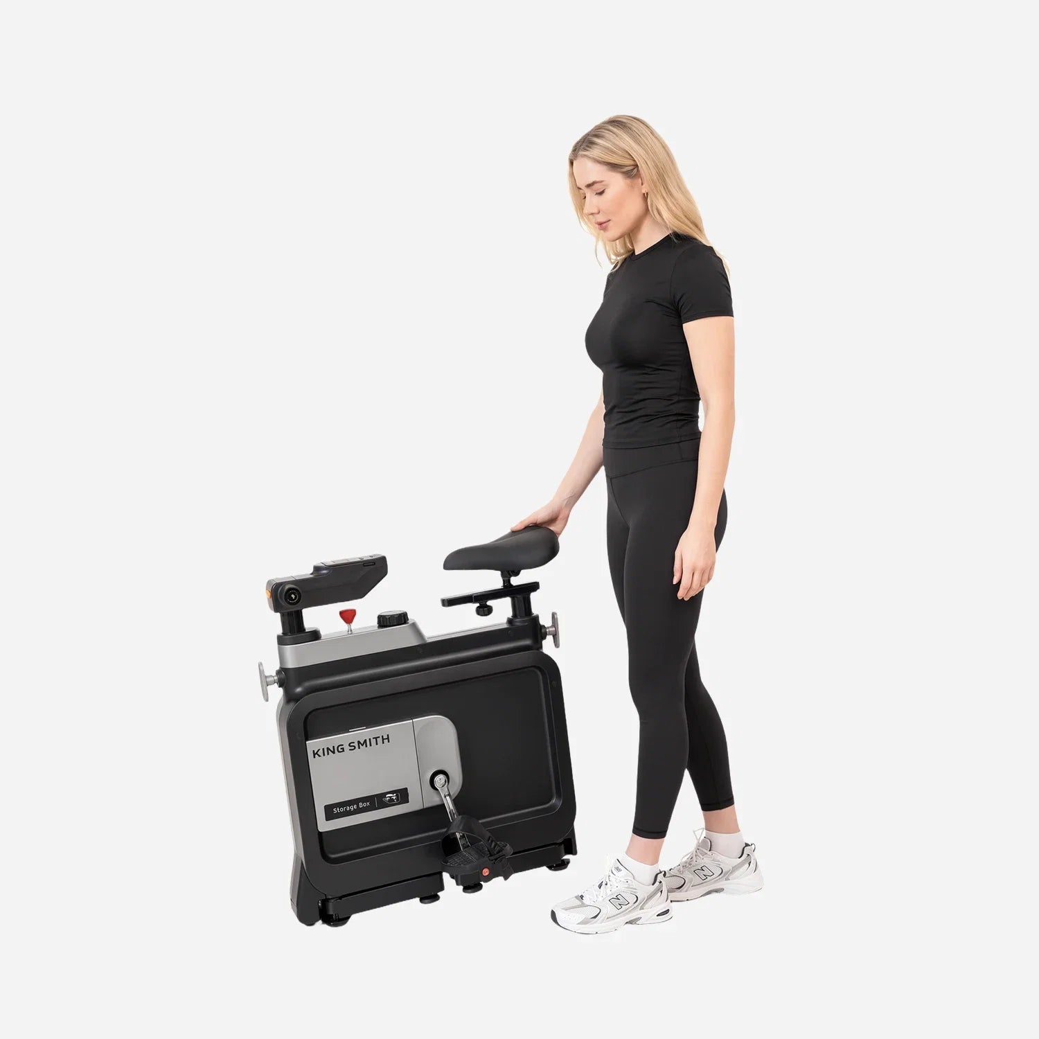 W1B 3 IN 1 Foldable Exercise Bike, Under Desk Bike