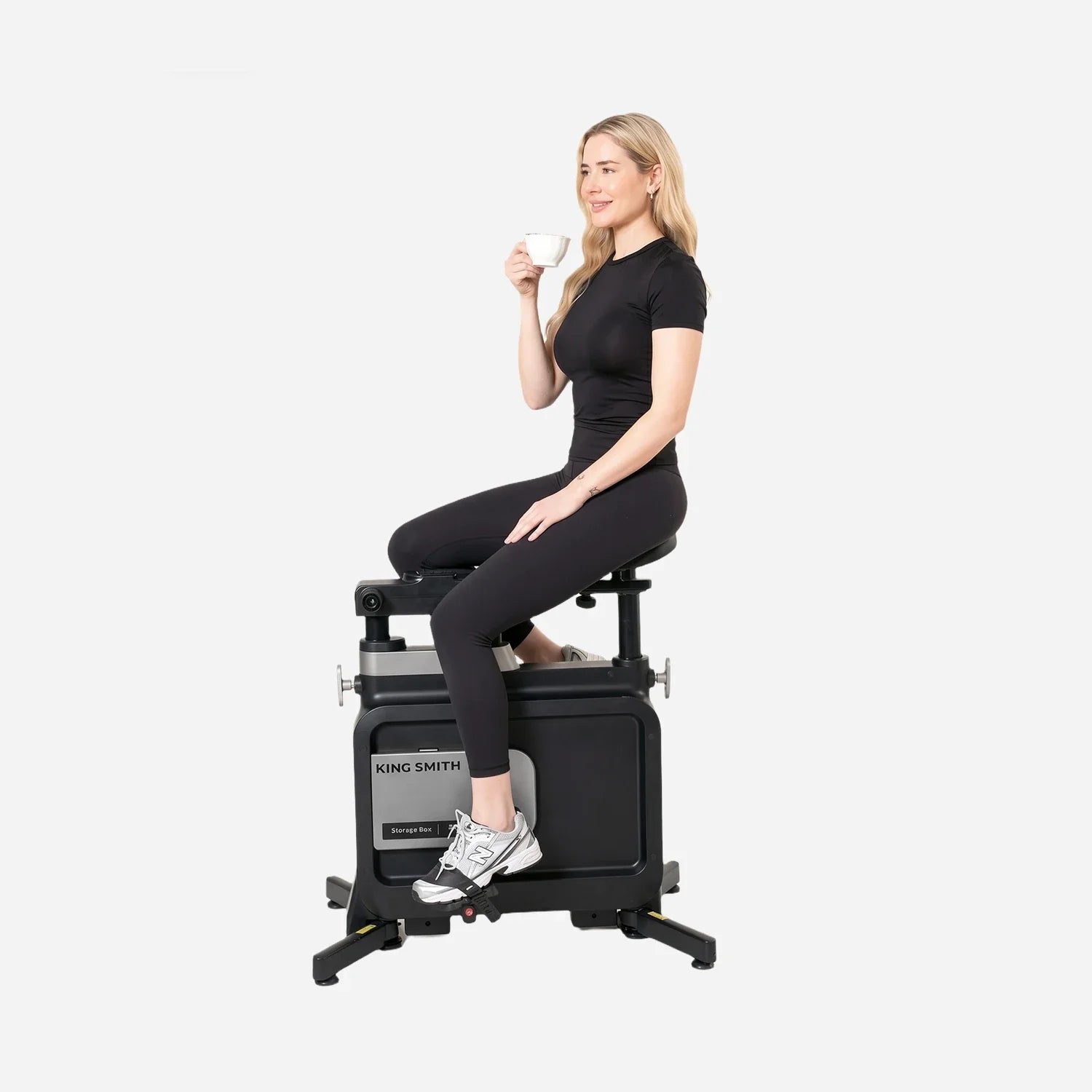 W1B 3 IN 1 Foldable Exercise Bike, Under Desk Bike