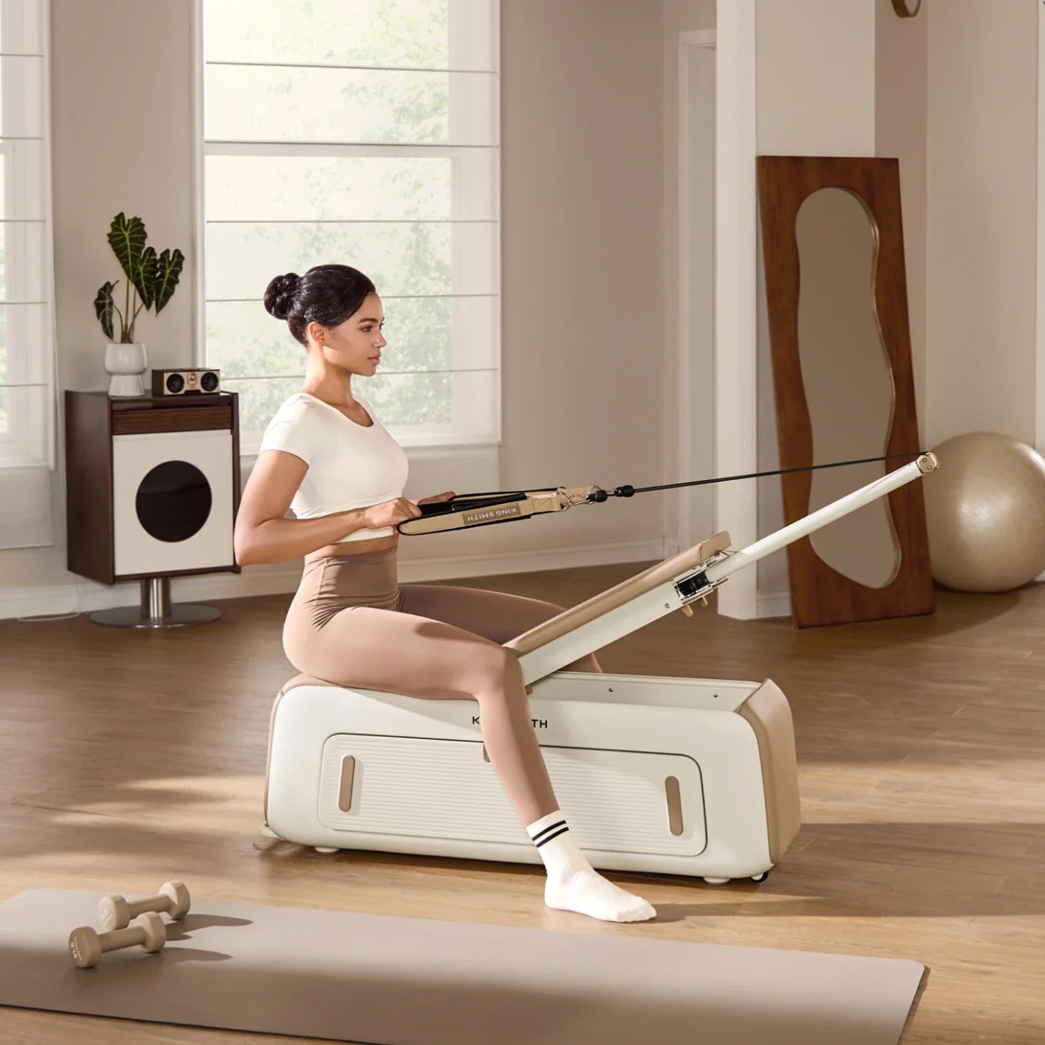 B2 Pilates Workout Bench