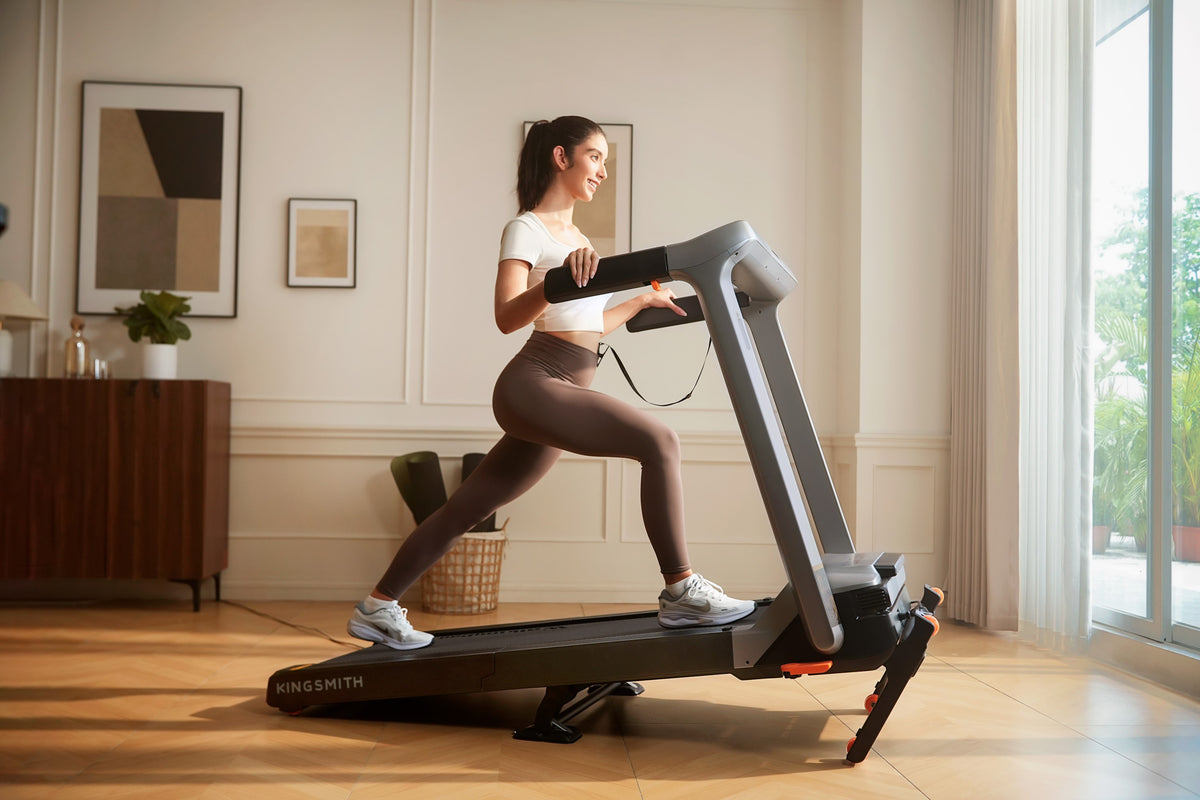 WalkingPad G5i running workout in home setting