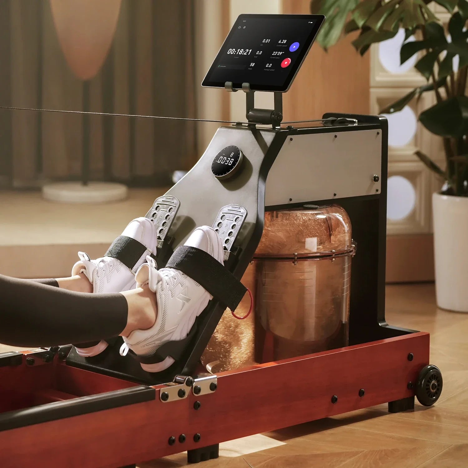 WM10 Foldable Water & Magnetic Rowing Machine