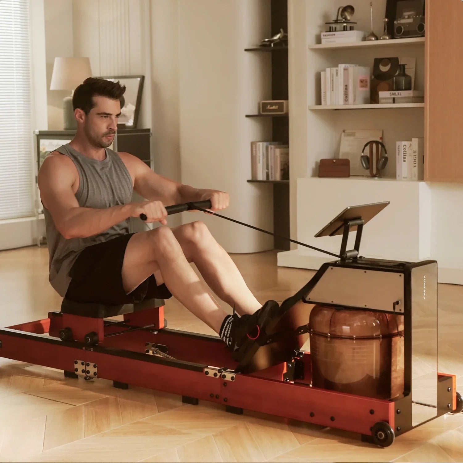 WM10 Foldable Water & Magnetic Rowing Machine