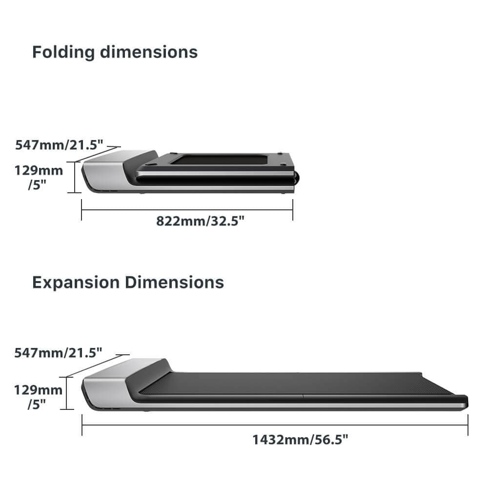 Shop WalkingPad P1 Under Desk Treadmill UK Foldable Compact ...