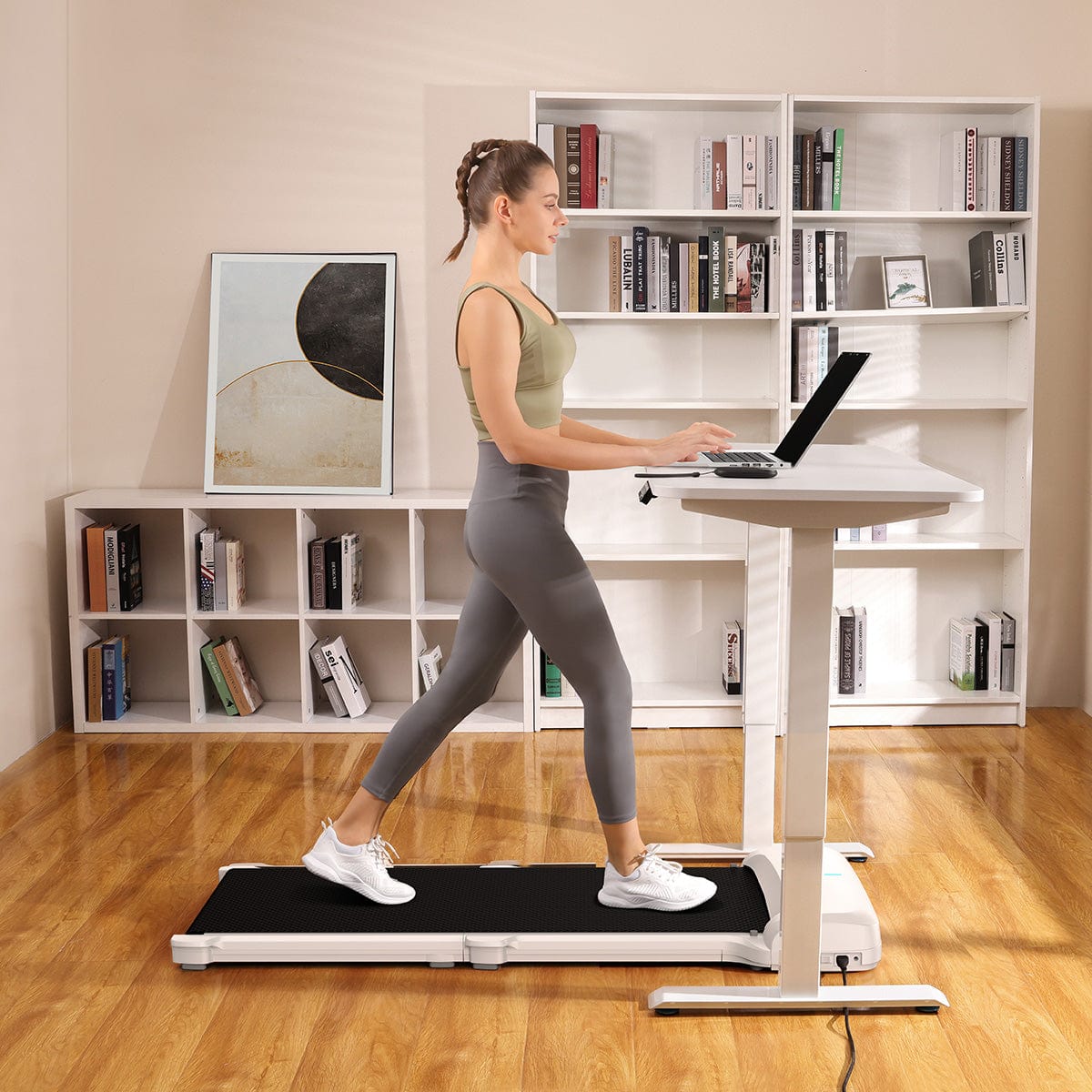 Walk Machine WalkingPad C1 cheap Under Desk Treadmill, Mini Foldable Walking Machine ...